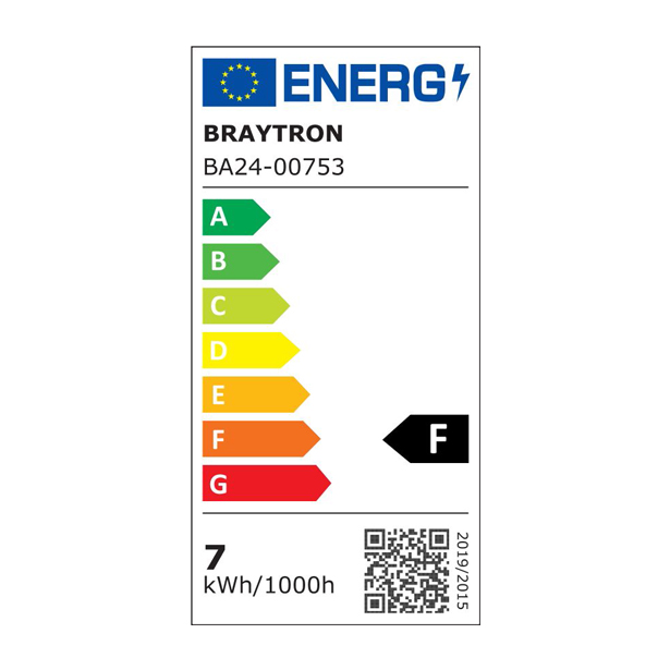Braytron GU10 LED Leuchtmittel 7W – 6500K Kaltweiß, 600lm, 110°, 15.00 – Ansicht 6