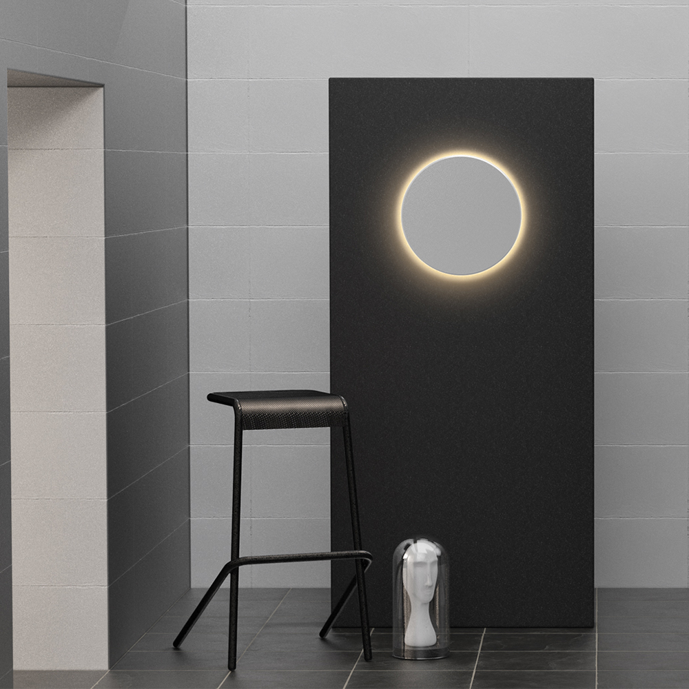 LED Außenwandleuchte 10W 3CCT – Rund Weiß – 950 lm – IP65 Ø180 mm – Ansicht 11