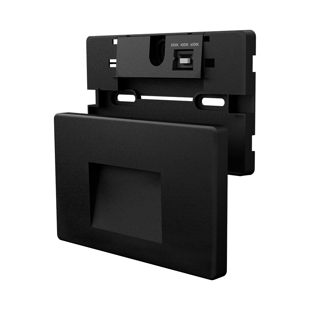 Braytron LED Außenwandleuchte 3 w 3CCT wählbar 240 lm IP65 Schwarz – Ansicht 7