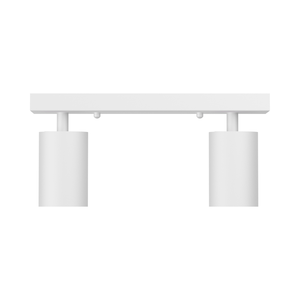 LED Deckenstrahler 2-flammig GU10 Weiß – Ansicht 7