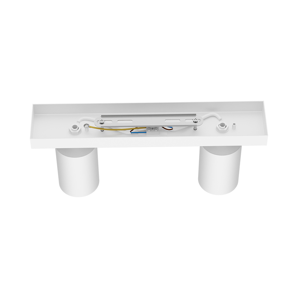 LED Deckenstrahler 2-flammig GU10 Weiß – Ansicht 8