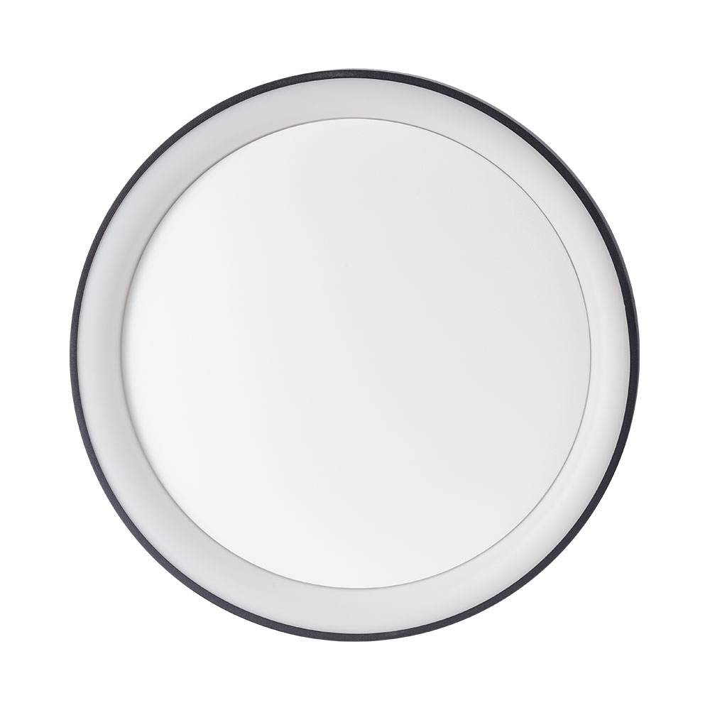 Braytron LED Wandleuchte Innen Rund 36 w 3CCT wählbar 3200 lm IP20 Schwarz – Ansicht 4