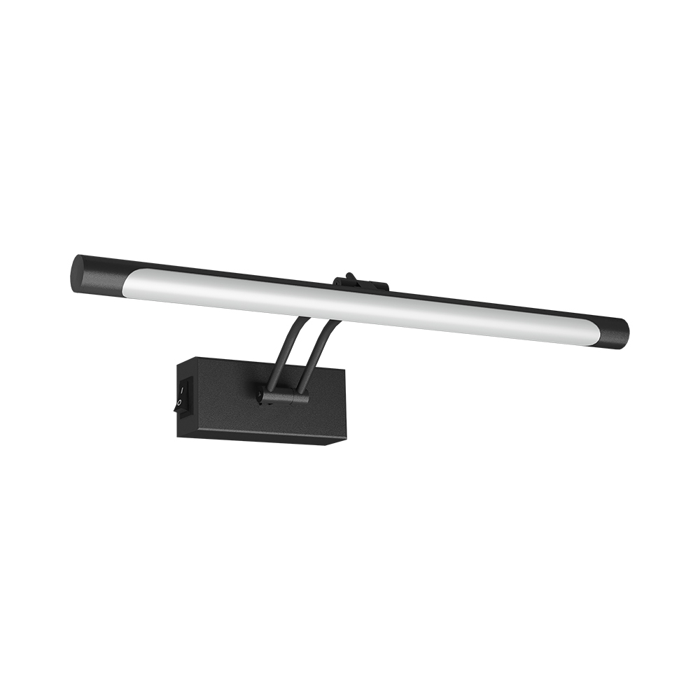 LED Spiegelleuchte Schwarz 8W 40cm – Bilderleuchte 700lm – Ansicht 10