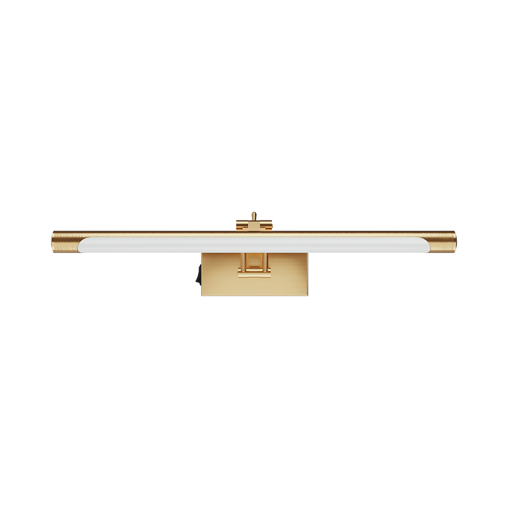 LED Spiegelleuchte Gold 8W 40cm – Bilderleuchte 700lm – Ansicht 12