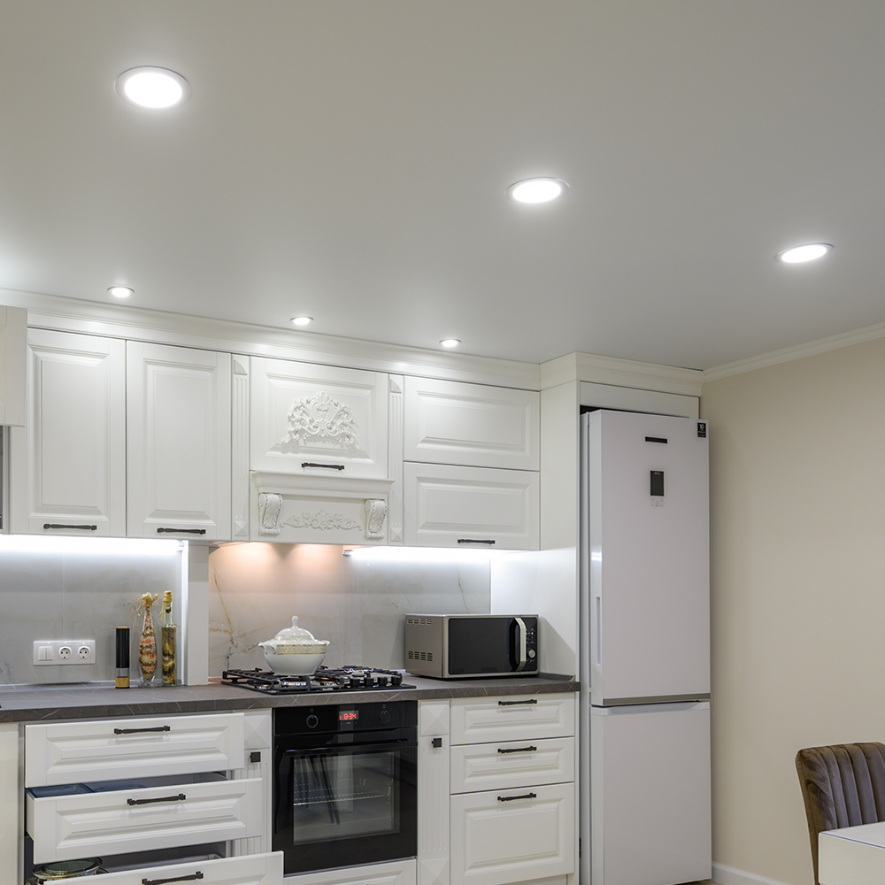 LED Einbaustrahler 6W ultraflach IP40 4000K Neutralweiß | PurpleLights – Ansicht 11