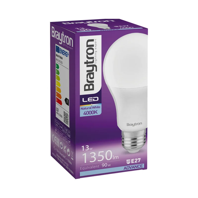 LED E27 13W A65 PLS 4000K Neutralweiß Birnenform | PurpleLights kaufen – BA13-01321 | lumdo.de