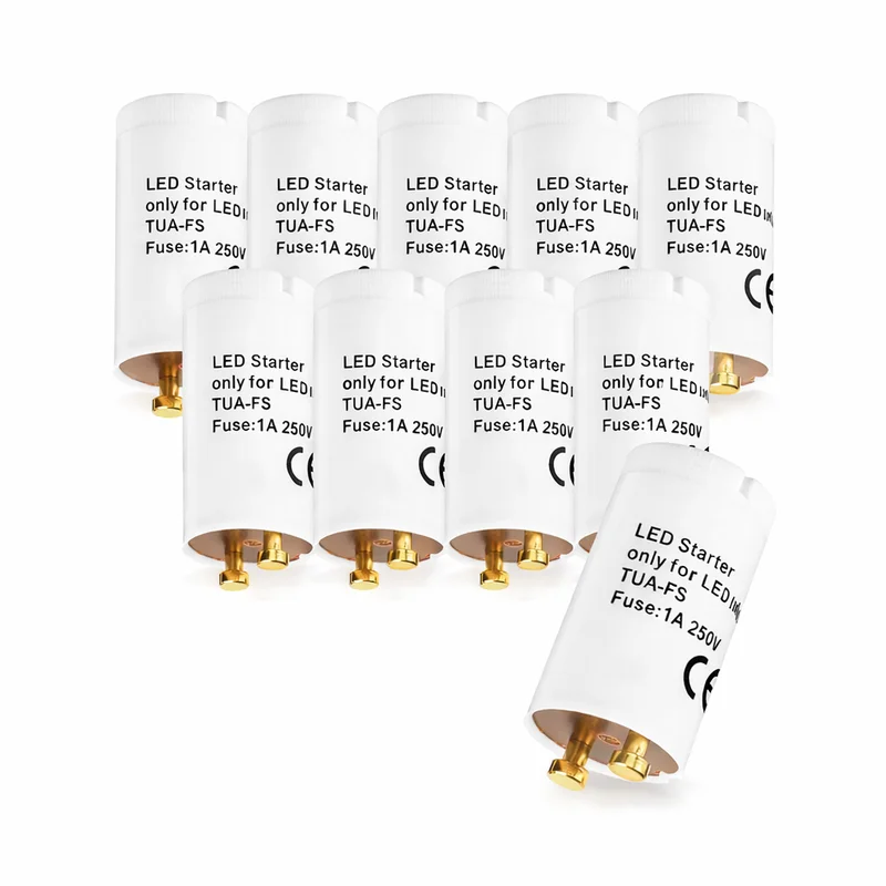LED Starter T8 10er Set – Starterbrücke für LED Röhren KVG/VVG 250V 1A kaufen – BA52-90001 | lumdo.de