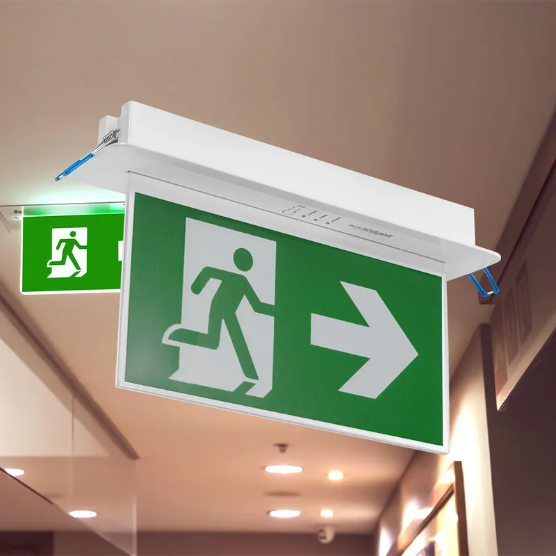 LED Notausgangleuchte Einbau mit Akku – 180 Min. Sicherheit | PurpleLights kaufen – BC14-01120 | lumdo.de