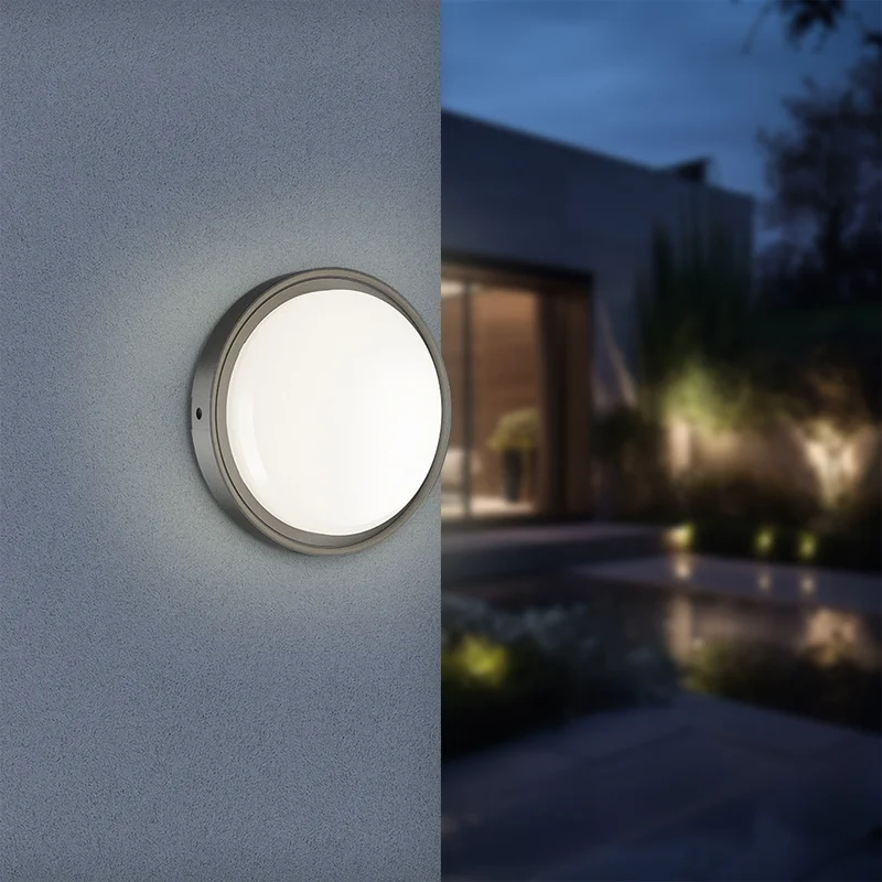 Braytron moderne 12W LED Wandleuchte weiß– IP65, 3in1 Lichtfarben kaufen – BC18-00681 | lumdo.de