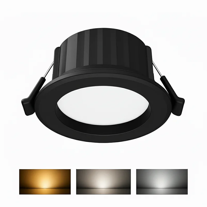 LED Einbaustrahler 68mm 9W IP54 3in1 CCT – Feuchtraum geeignet kaufen – BD01-10181 | lumdo.de