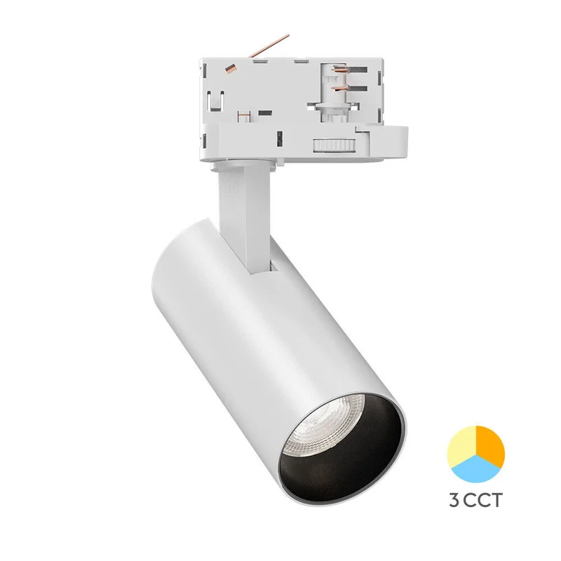 Braytron 3-Phasen LED-Strahler 15 W Weiß – 3CCT, drehbar & flexibel kaufen – BD40-00580 | lumdo.de