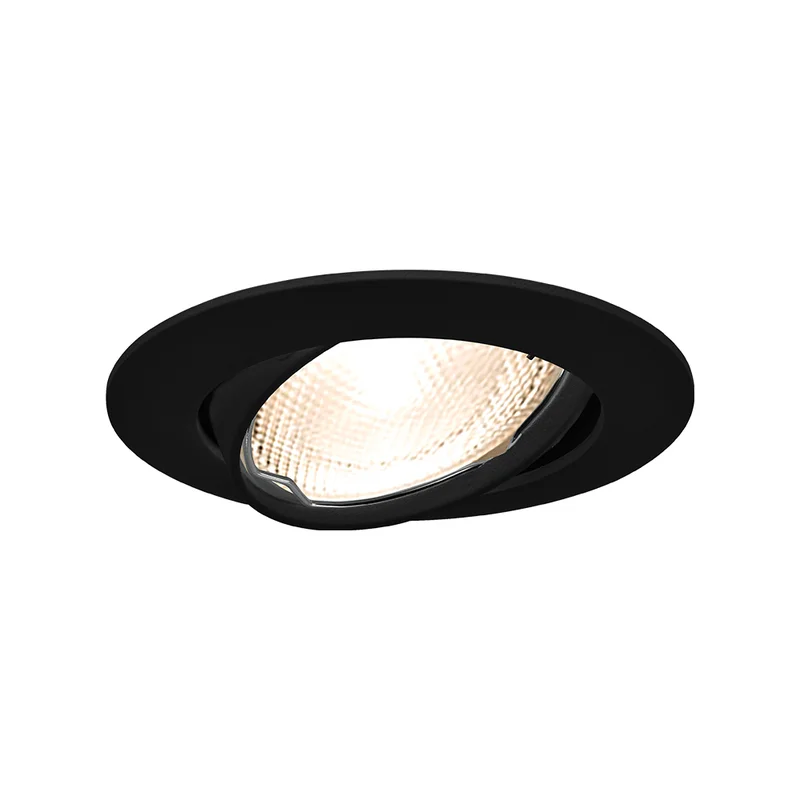 Braytron LED Einbaustrahler Rund Schwenkbar Schwarz – Deckenspot kaufen – BH03-02071 | lumdo.de