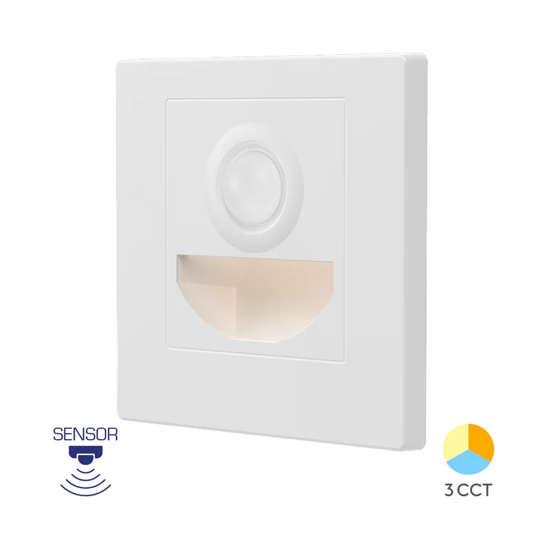 Braytron 1,5W LED Treppenlicht mit Bewegungsmelder – 3CCT, 90 lm, IP20 kaufen – BH07-00380 | lumdo.de