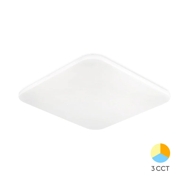 LED Deckenleuchte eckig 24W Sternenhimmel 3in1 CCT 2450lm | PurpleLights kaufen – BH16-23280 | lumdo.de