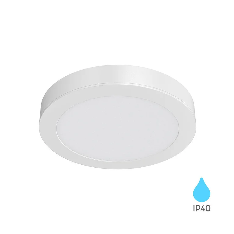 LED Deckenleuchte 12W Ø17cm flach rund 6500K Kaltweiß | PurpleLights kaufen – BP03-61230 | lumdo.de