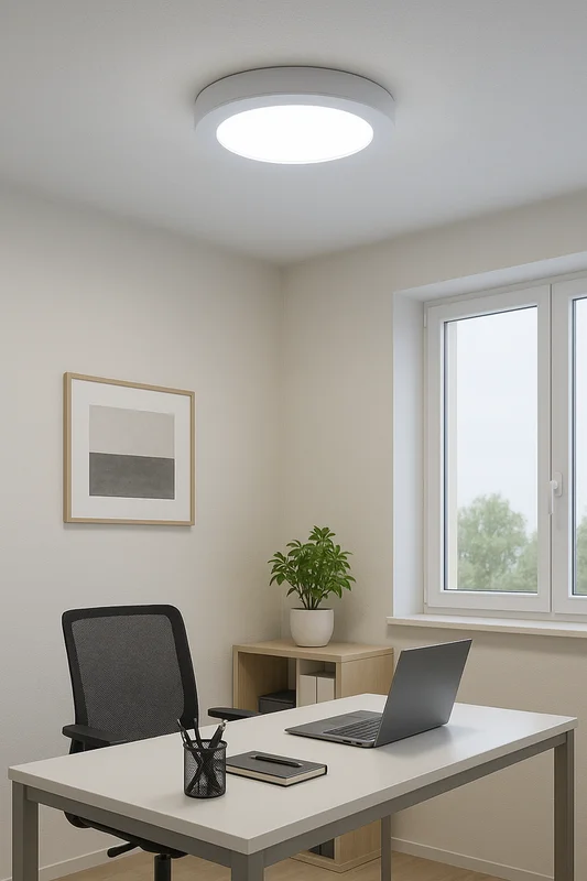 LED Deckenlampe 18W Rund – Flache Deckenleuchte für Wohn- & Flurbereic kaufen – BP03-61800 | lumdo.de