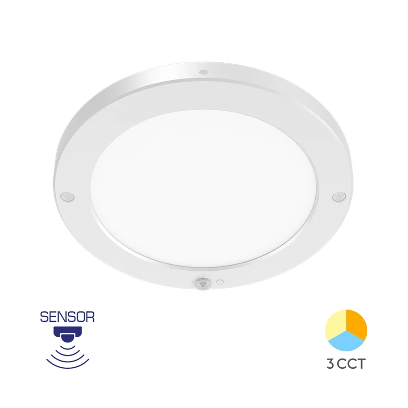 LED Deckenleuchte 20W weiß mit Bewegungsmelder – 3in1 CCT rund kaufen – BP03-92080 | lumdo.de