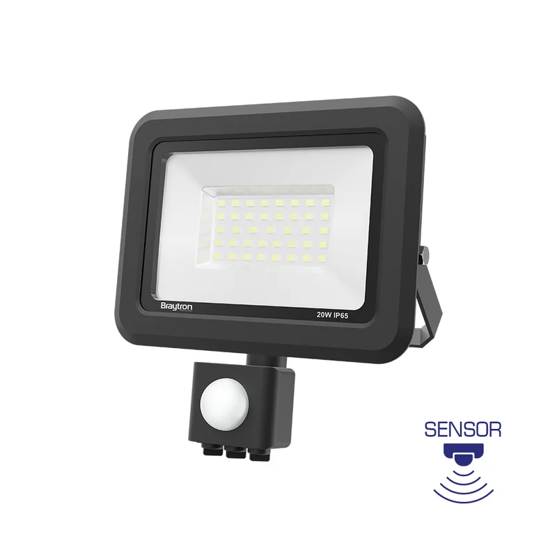 LED Strahler 20W mit Bewegungsmelder – IP54 3000K | Purplelights kaufen – BT60-42001 | lumdo.de