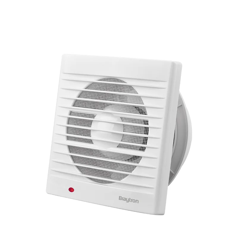 Braytron Badlüfter Wandlüfter WC Küche Ventilator Lüfter Ø100 mm Leise 34dB, 100 m³/h 12W kaufen – BZ01-00010 | lumdo.de